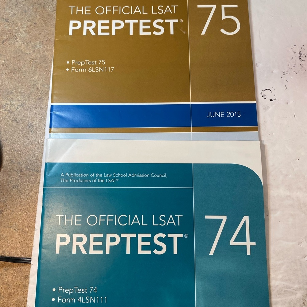 LSAT PrepTest Books Set 72-75 - Picture 2 of 3